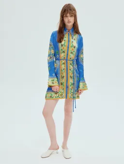 Alemais Linda Mini Dress Multi Size 14 for rent on The Volte - image 1