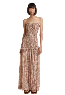 Bec & Bridge Gloria Maxi Dress in Brown Size 10 for rent on The Volte - image 2