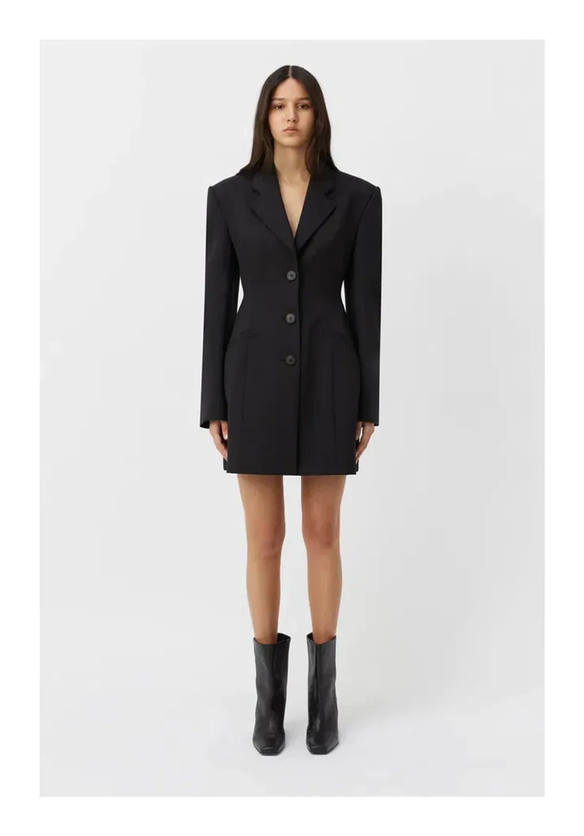Camilla and Marc Mikhail Tailored Blazer Dress Black Size 12 - Image 1