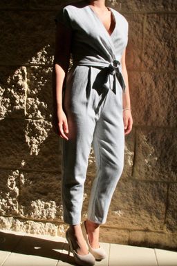 Gorman Jumpsuite Light Grey for rent on The Volte - image 1