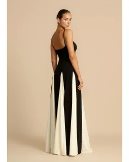 Arcina Ori Paloma Dress Black/White Size AU 8 for rent on The Volte - image 5