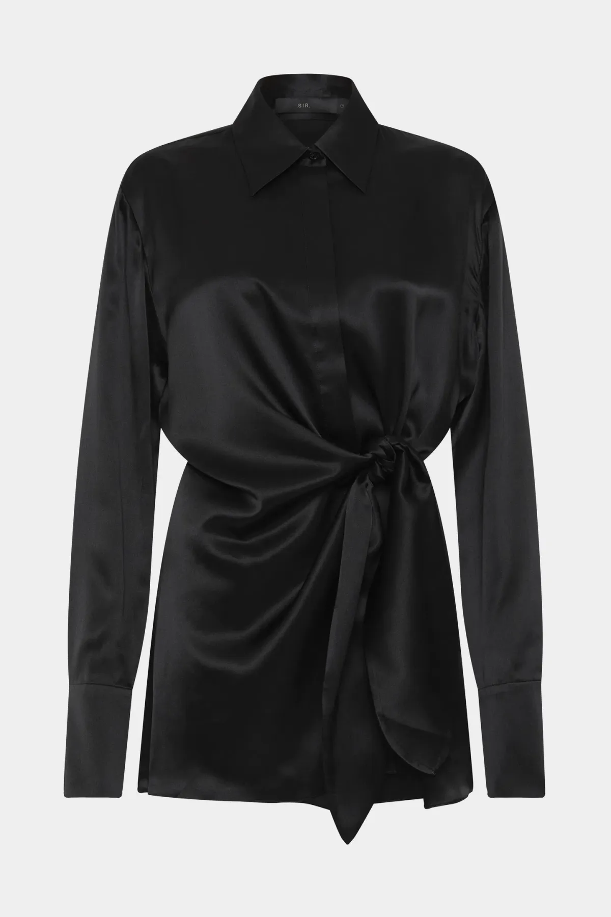 Sir the Label Sorrento Shirt Dress and Pant Set in Black Size AU 10 - Image 4