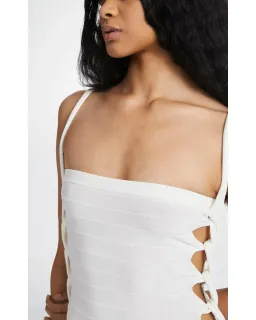Dion Lee Mirror Braid Strap Dress Ivory Size S / AU 8 for rent on The Volte - image 2