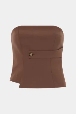 Sir The Label Bromley Bodice and Pant Set in Chocolate Size 1 / AU 8  for rent on The Volte - image 4