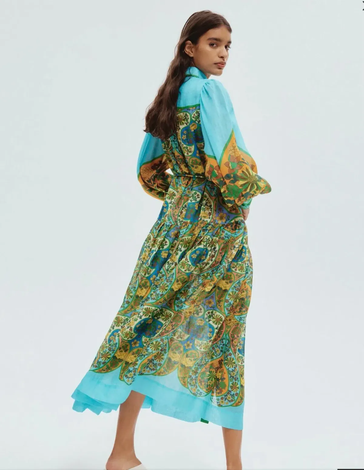 Alemais Sofie Shirtdress Multi Size 14 - Image 3