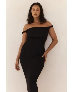 Johansen Long Poppy Dress Black Size AU 8 for rent on The Volte - image 4