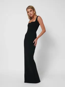Effie Kats Natalya Gown Black Size Size 10 for rent on The Volte - image 2