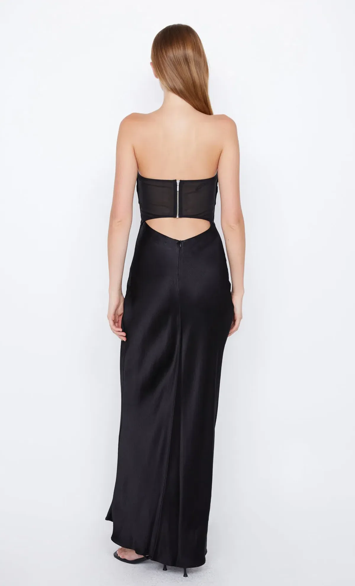 Bec & Bridge Halle Strapless Dress Black Size 8 - Image 2