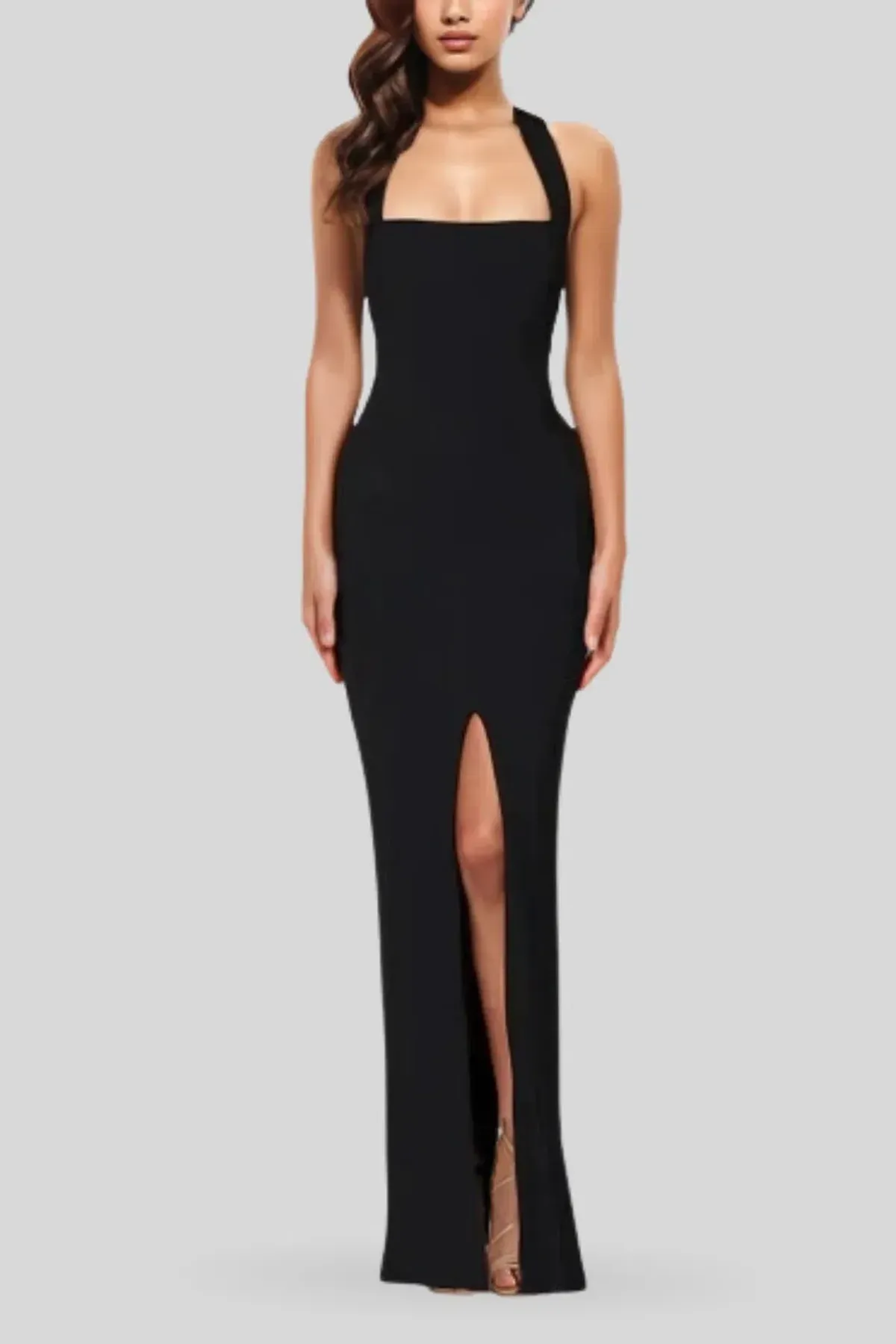 Nookie Boulevard Gown Black Size 8 - Image 1