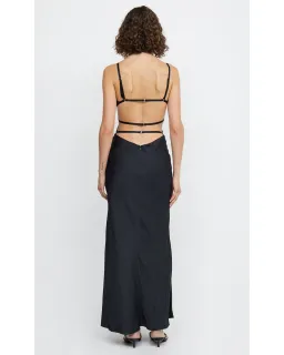 Bec & Bridge Diamond Days Strap Maxi Dress Black Size AU 6 for rent on The Volte - image 1