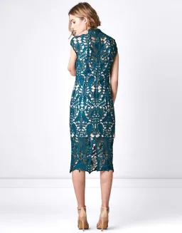 Rodeo Show Zara Sheath Dress Green Size 10 for rent on The Volte - image 2