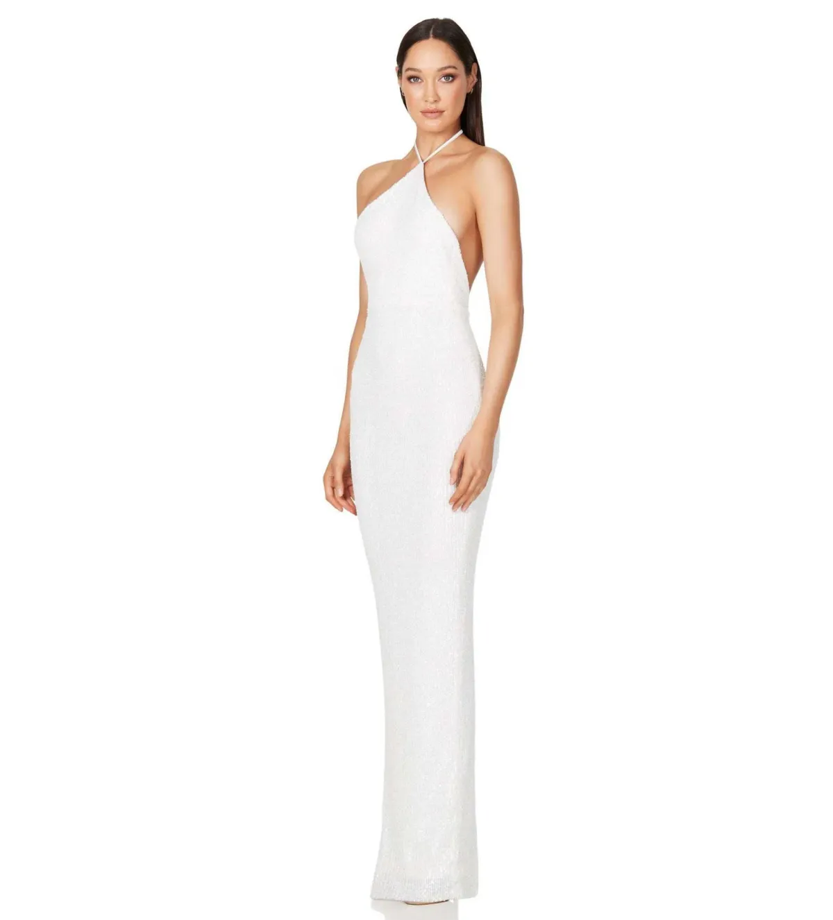 Nookie Treasure Gown in White Size 8 - Image 1