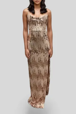 Nookie Lovers Two Tone Gown Size 8 for rent on The Volte - image 1