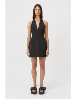 Camilla and Marc Petra Mini Dress Black Size 10 for rent on The Volte - image 1