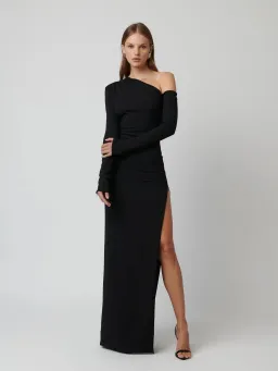 Effie Kats Cayley Gown Black Size S / AU 8 for rent on The Volte - image 1