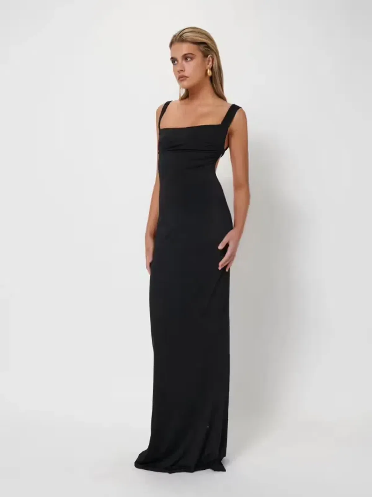 Effie Kats Helena Gown Black Size S/ AU 8 - Image 2