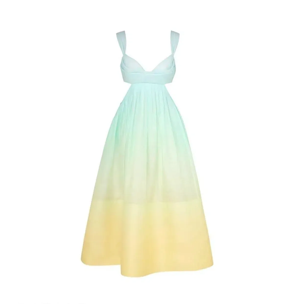 Zimmermann Oasis Bralette Dress Ombré Gown 0 / AU 8  - Image 2