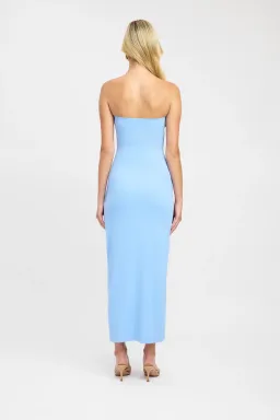 Kookai Aria Maxi Dress in Cerulean Blue Size 8 for rent on The Volte - image 2