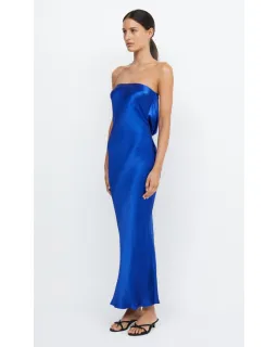 Bec & Bridge Moondance Strapless Dress Mediterranean Blue Size M / AU 10 for rent on The Volte - image 1