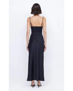 Bec & Bridge Mari Lou Knot Dress Black Size AU 6 for rent on The Volte - image 3