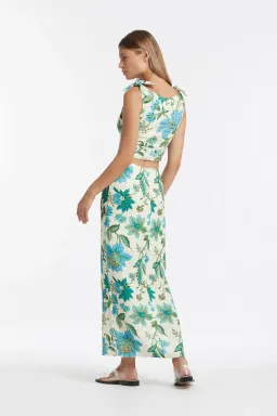 Sir the Label Alexandre Midi Skirt Print Size 2 | AU 10 for rent on The Volte - image 2