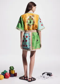 Alemais Rummy Mini Dress Multi Size 16 for rent on The Volte - image 3
