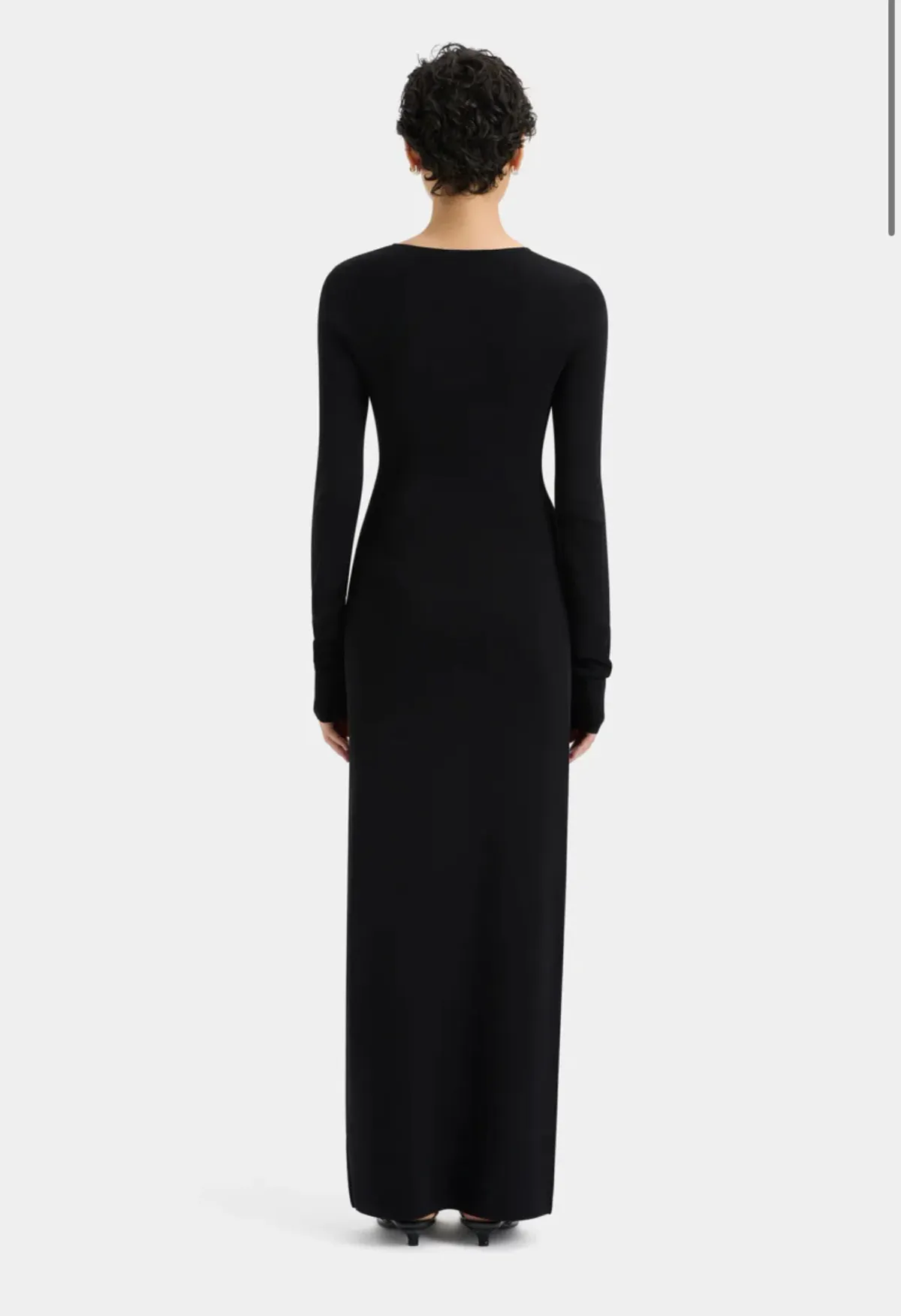 Sir The Label Kinetic Beaded Maxi Dress Black Size 3 / Au 12 - Image 2