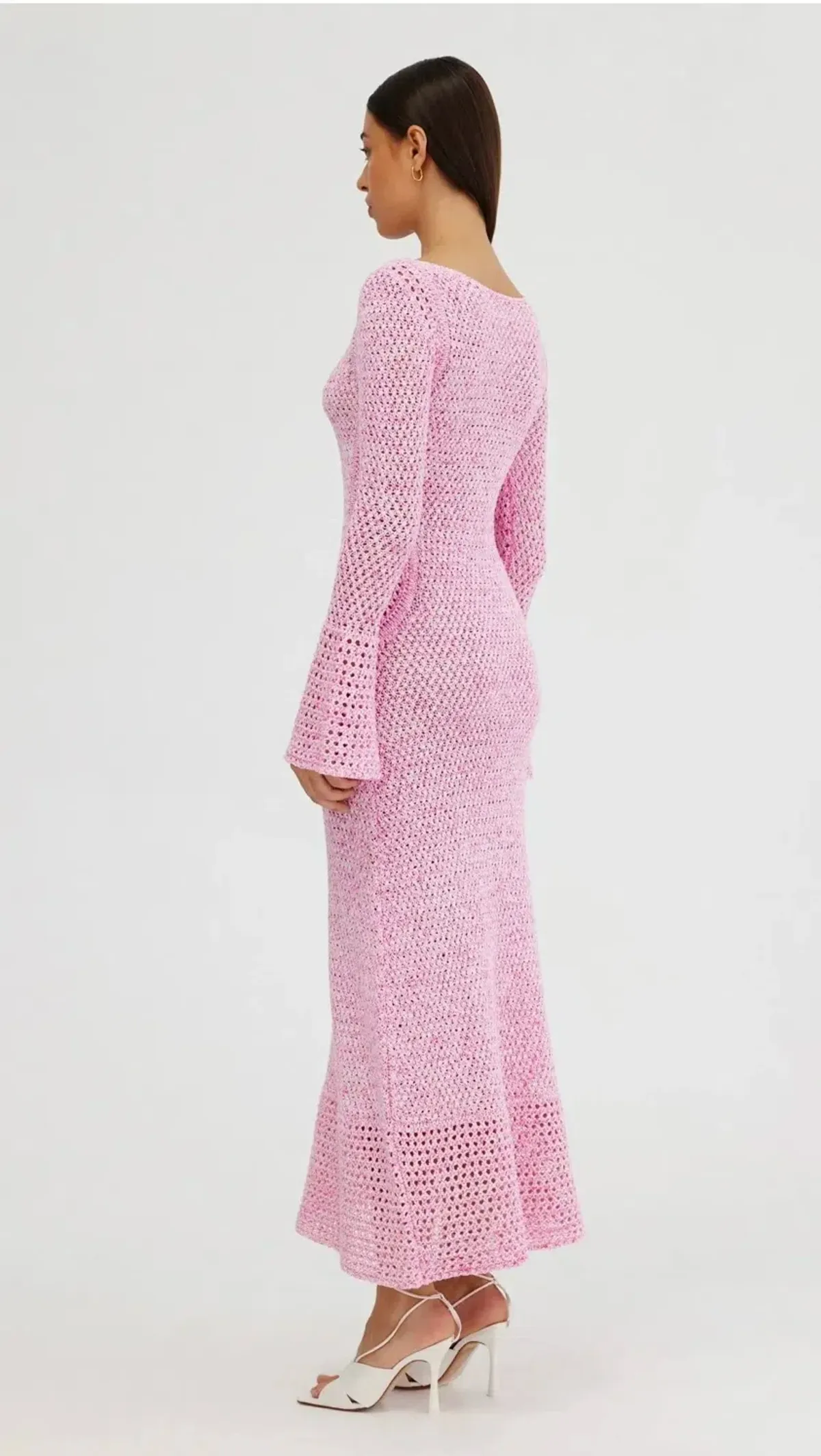 Significant Other Una Maxi Dress Fuchsia Size 8 - Image 4