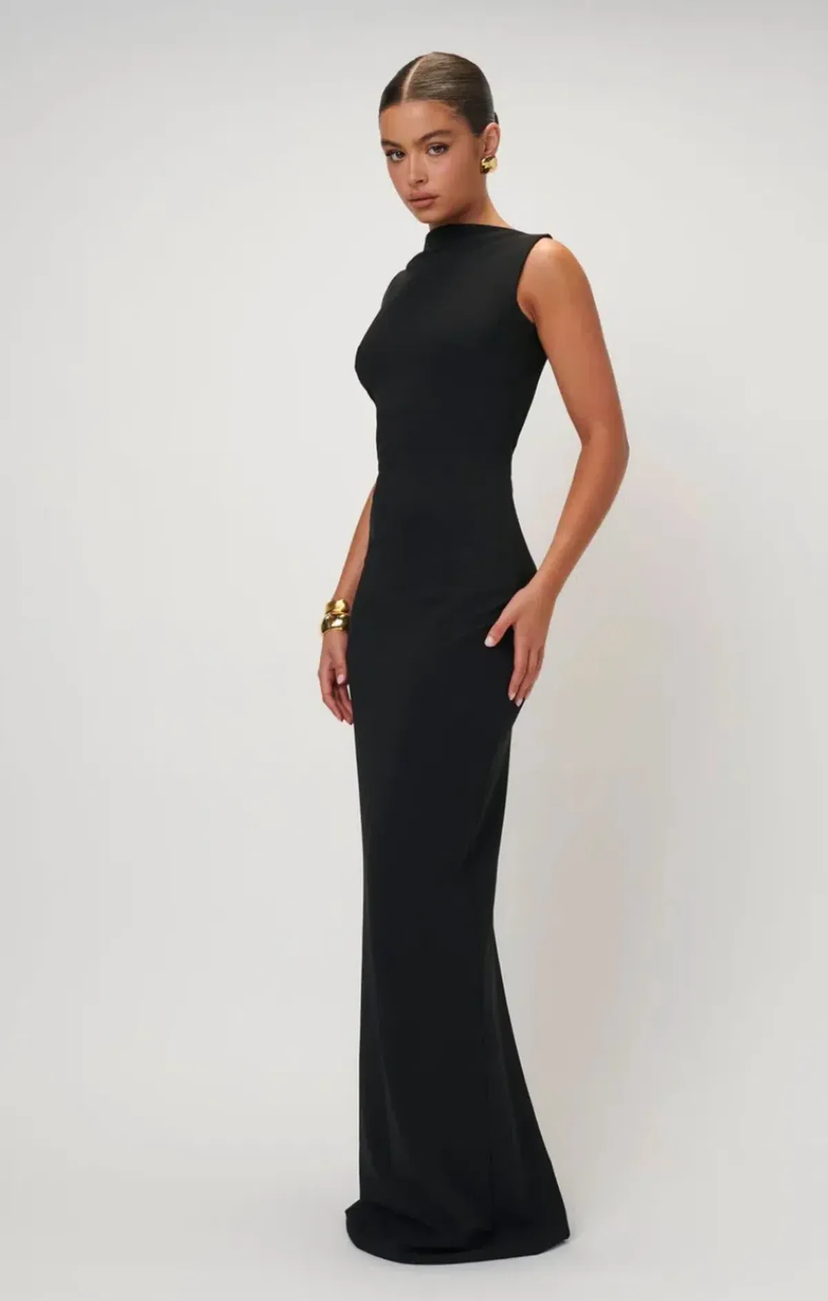Effie Kats Verona Gown Black Size XS / AU 6 - Image 2