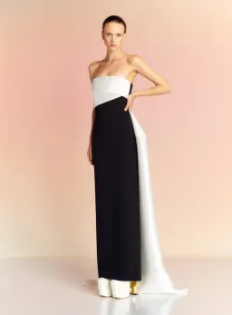 Solace London Kinsley Maxi Dress in Black & White Size XXL / AU 16 for rent on The Volte - image 1