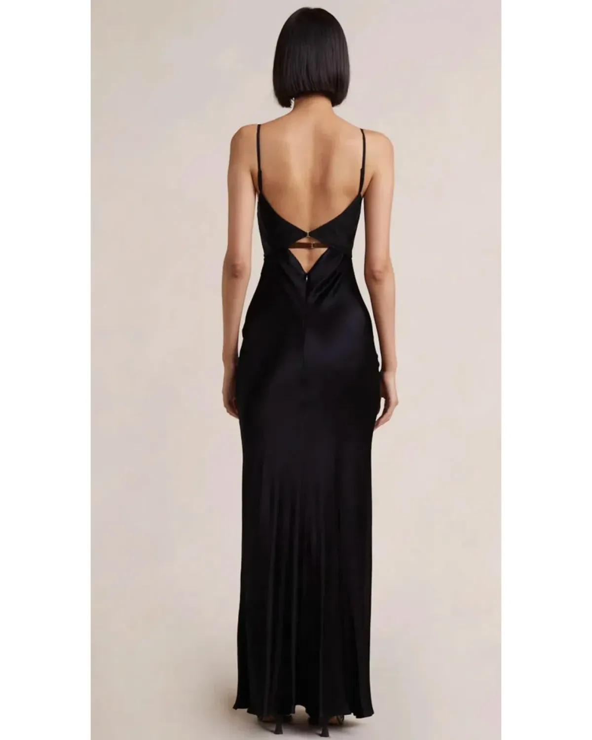 Bec & Bridge Heather Maxi Dress Black Size AU 8 - Image 3