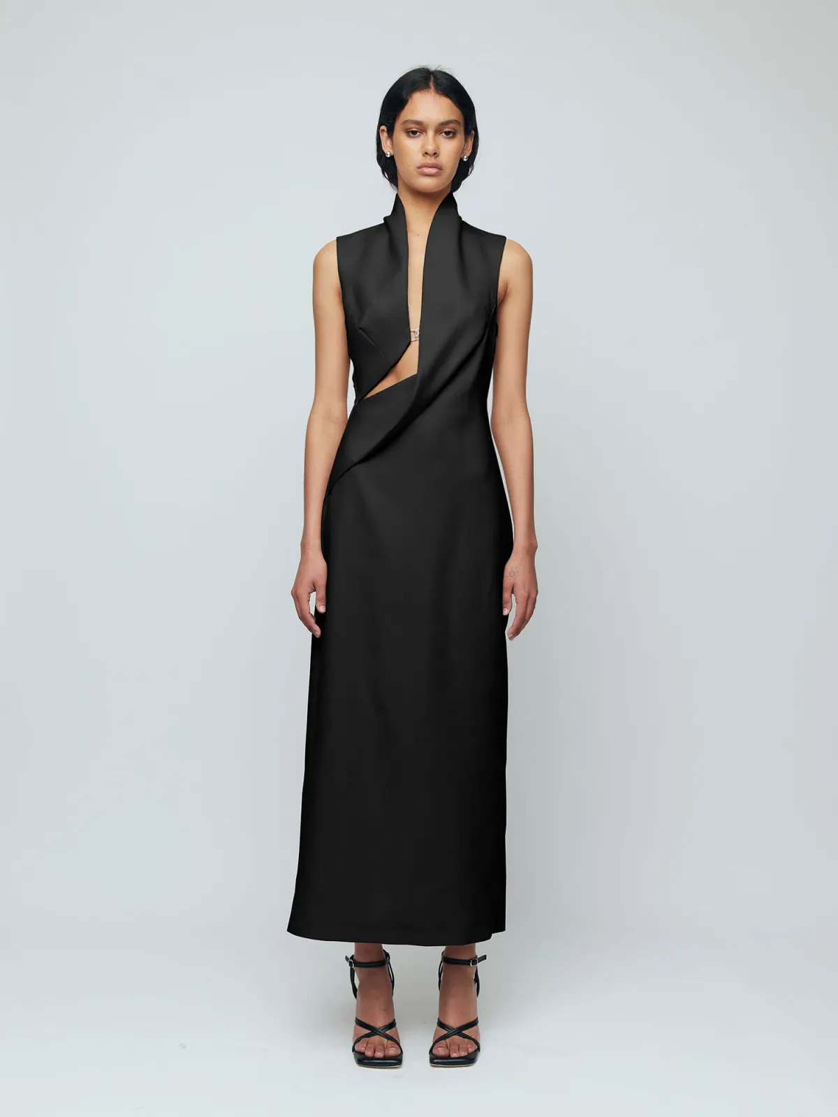 Wynn Hamlyn Harry Dress Black Size 10 - Image 3