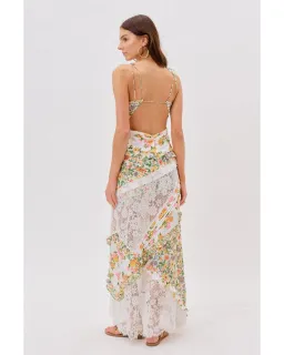 For Love and Lemons Rosalyn Dress Floral Size S / AU 8 for rent on The Volte - image 3