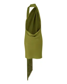 Rat & Boa Serafia Dress Green Size AU 10 for rent on The Volte - image 5