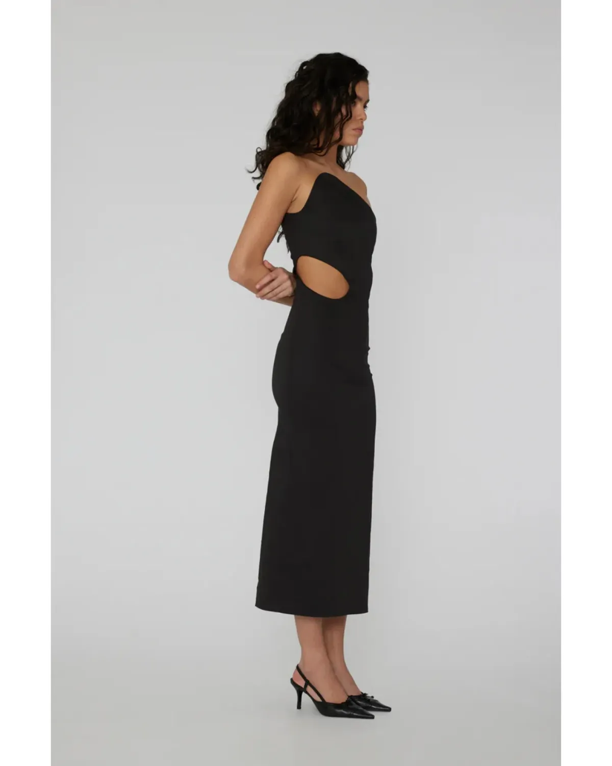 Elaine Hersby Pippa Dress in Black Size S / AU 8 - Image 2