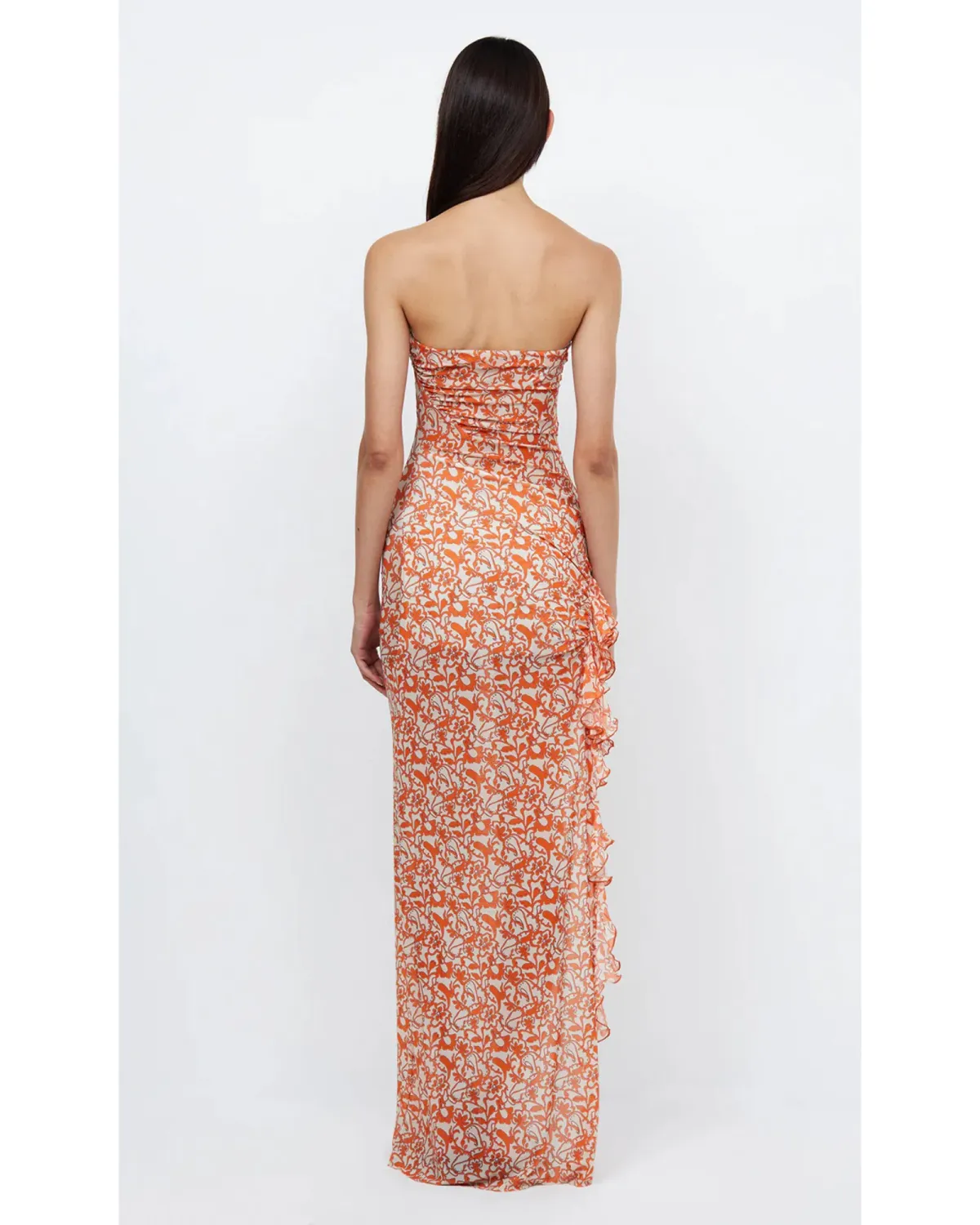 Bec & Bridge Firefly Strapless Maxi Dress Fiesta Floral Size AU 6 - Image 2