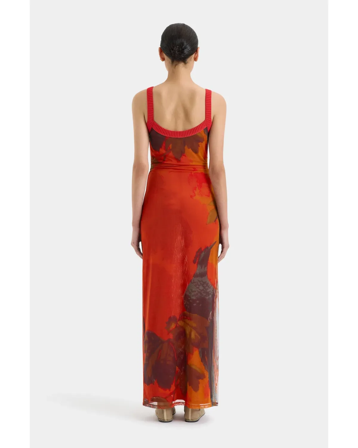 Sir The Label Libertine Tank Midi Dress Wren Print Size 0 / AU 6 - Image 2