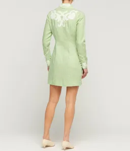 Alemais Ruby Applique Mini Dress Mint Size 8 for rent on The Volte - image 2