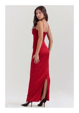 House of CB Stefania Dress Ruby Size S / AU 8 for rent on The Volte - image 2