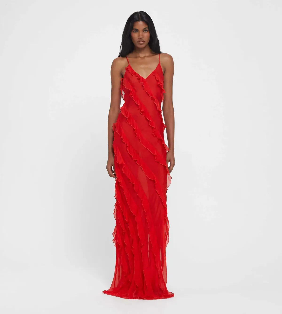 Rat & Boa Cecelia Maxi Dress Red Size XS / AU 6 - Image 1