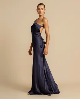 Arcina Ori Monique Maxi Dress Navy Size XS / AU 6 for rent on The Volte - image 2