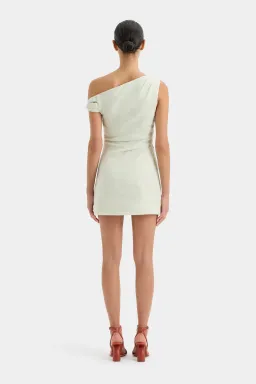 Sir The Label Iris Twist Mini Dress Light Sage Size 1 / AU 8 for rent on The Volte - image 3