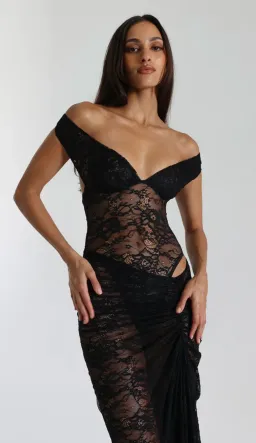 Natalie Rolt Aubrey Dress Black Size 1 / AU 8 for rent on The Volte - image 7