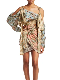 Zimmermann Unbridled Elixir Silk Mini Dress Print Size  for rent on The Volte - image 1