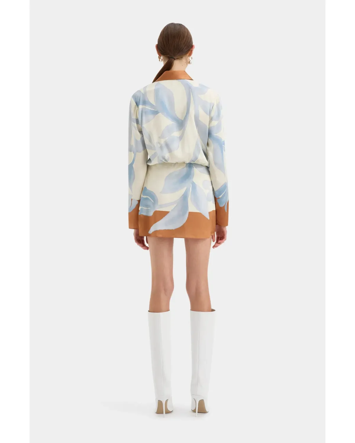 Sir The Label Sorrento Shirt Dress in Sciarpa Print Size 1 / AU 8 - Image 4