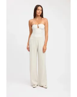 Kookai Tayla Trim Top Coconut Milk Size 34 / AU 6 for rent on The Volte - image 1