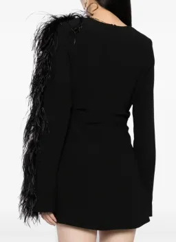 Rachel Gilbert Reina Mini Dress Black Size 3/AU12 for rent on The Volte - image 3