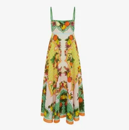 Alemais Lemonis Midi Sundress Print Size AU 8 for rent on The Volte - image 4
