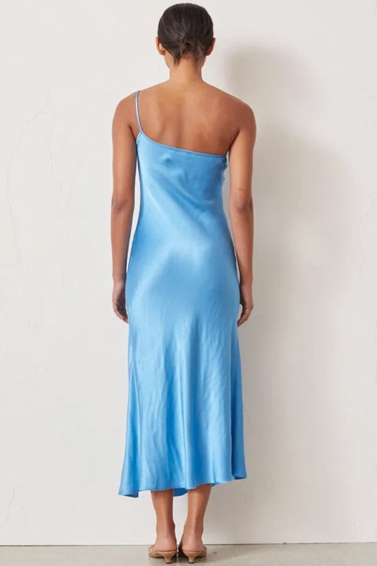 Bec & Bridge Frederic Midi Dress Blue Size AU 6 - Image 2