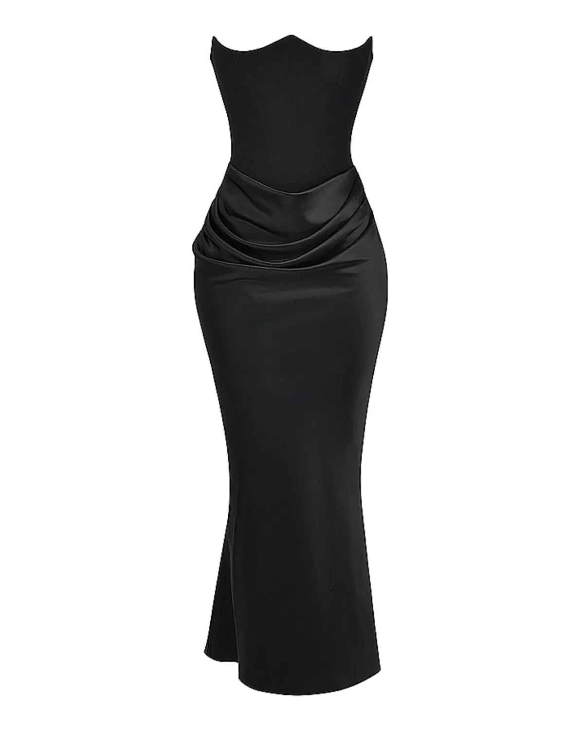 House of CB Persephone Strapless Corset Dress Black Size Small / AU 8 - Image 4
